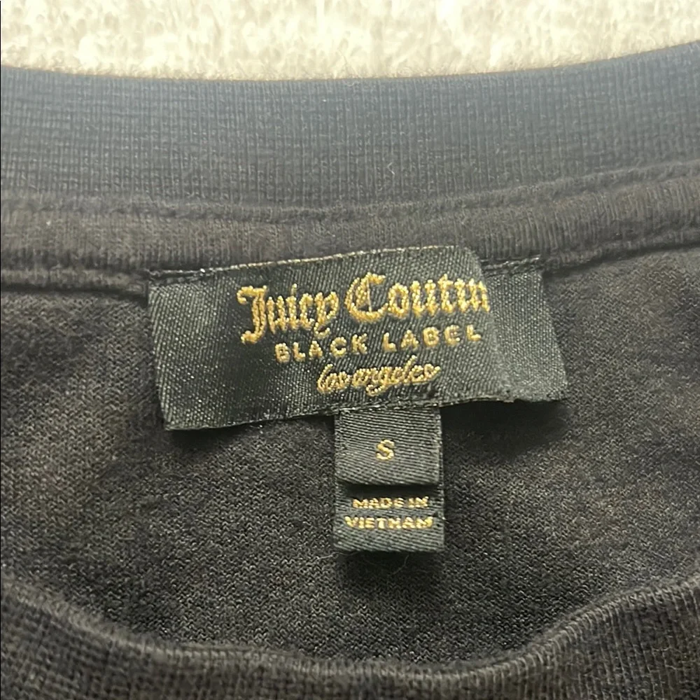 Black Long Sleeve Women's Top - Picture 2 of 3